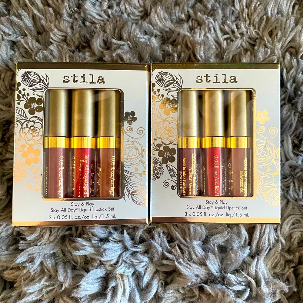 Stila stay and play liquid lipstick set of two
